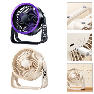 Desktop USB Fan Quiet Cooling