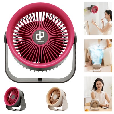 Abs Plastic Desktop Noiseless Fan