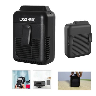 4000mAh Rechargeable Hanging Waist Fan