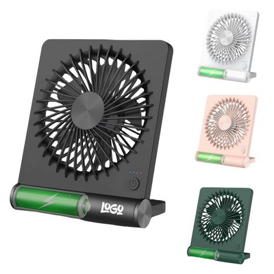 Portable 180 Degrees Adjustable Mini Desk Fan