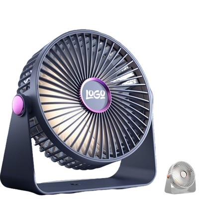 USB Rechargeable Desktop Cooling Fan